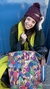 BOLSO REVERSIBLE CARRIE - CELEBRATION CON NEGRO GRAFITO