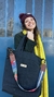 BOLSO REVERSIBLE CARRIE - CELEBRATION CON NEGRO GRAFITO - tienda online