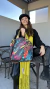 BOLSO REVERSIBLE CARRIE - DRAGON PETROLEO CON AVELLANA - comprar online