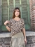 Remera PRINT BEIGE en internet
