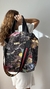 BOLSO REVERSIBLE CARRIE - BLOOM NEGRO CON NEGRO GRAFITO - BYDA