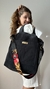 Imagen de BOLSO REVERSIBLE CARRIE - BLOOM NEGRO CON NEGRO GRAFITO
