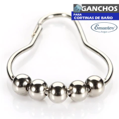 Ganchos Para Cortina de Baño Roller Hook - comprar online
