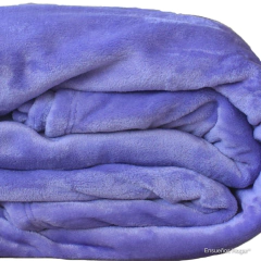 Frazada Microfibra Lila 1 Plaza y 1/2 - comprar online