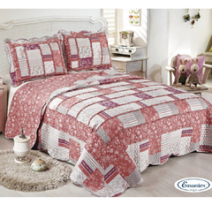 Cubrecama Amelie Patchwork King Size