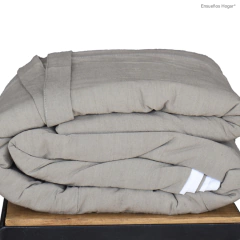 Funda Nordica Tusor Habano King - Ensueños Hogar