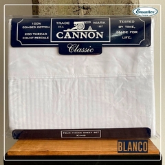 Sabanas Cannon Classic 200 Hilos 2 Plazas y Media
