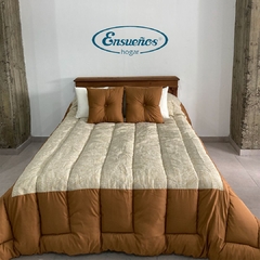 Acolchado Combinado Bruselas Queen - comprar online