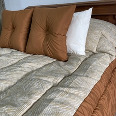 Acolchado Combinado Bruselas Queen - tienda online