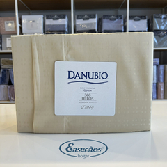 Sabanas Danubio 300 Hilos Queen Size Dots - comprar online