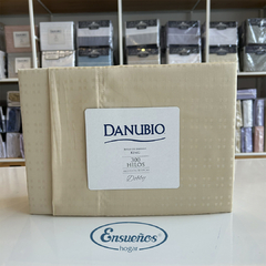 Sabanas Danubio 300 Hilos King Size Dots - comprar online