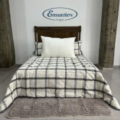 Cubrecama California en Tusor King Size Estampados - Ensueños Hogar