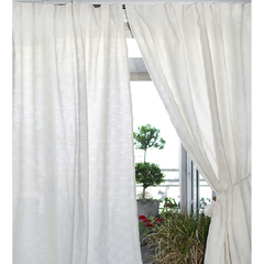 Juego De Cortinas Damero