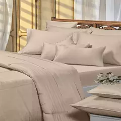 Sabanas Danubio 300 Hilos King Size Dots - Ensueños Hogar