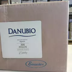Sabanas Danubio 300 Hilos Queen Size Dots