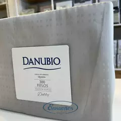 Sabanas Danubio 300 Hilos Queen Size Dots - Ensueños Hogar