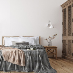 Frazada Palette Edimburgo King Beige