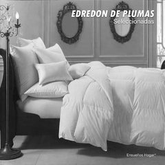 Edredon de plumas seleccionadas Queen - comprar online