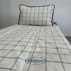Cubrecama California en Tusor Estampados 1 Plaza y Media