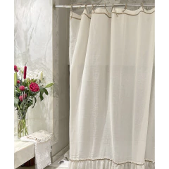 Cortina De Baño Gasa Algodon - comprar online
