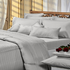 Sabanas Danubio 300 Hilos Queen Size Stripes - tienda online
