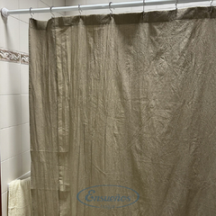 Cortina de Baño De Tela Tusor - tienda online