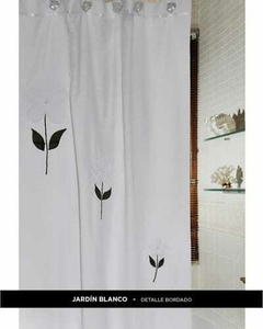 Cortina De Baño Jardin - Ensueños Hogar