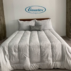 Acolchado Mil Rayas Queen - comprar online