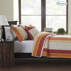 Cubrecama Paradise Twin Naranja - comprar online