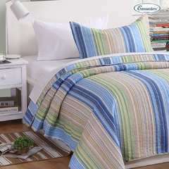 Cubrecama Paradise Queen Size Azul - comprar online