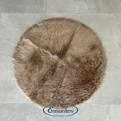 Alfombra Nordica Beige Redonda