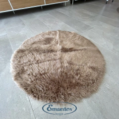 Alfombra Nordica Beige Redonda en internet