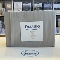 Sabanas Danubio 300 Hilos Queen Size Stripes - comprar online