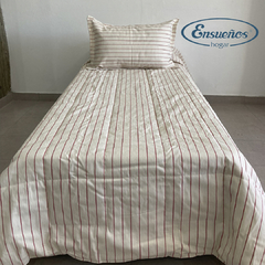 Cubrecama California en Tusor Estampados 1 Plaza y Media - comprar online