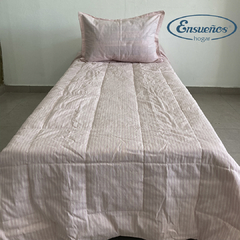 Cubrecama California en Tusor Estampados 1 Plaza y Media - tienda online