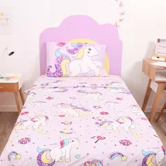 Sabanas Unicornio 1 Plaza y 1/2 - comprar online