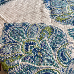 Imagen de Cubrecama Unity Blue King Size