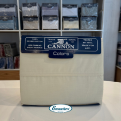 Sabanas Cannon Colors 200 Hilos 2 Plazas y Media - Ensueños Hogar