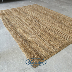 Alfombra De Yute Rectangular - comprar online
