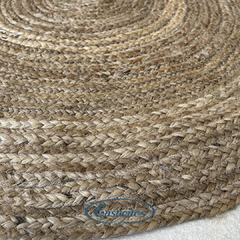 Alfombra De Yute Redonda - comprar online