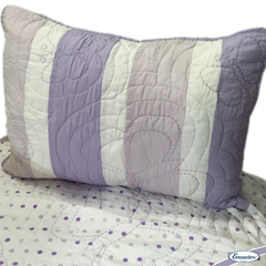 Cubrecama Zoe Twin Lila - tienda online