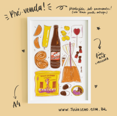PRÉ-VENDA - Quadro “Nostalgia" A4 - comprar online
