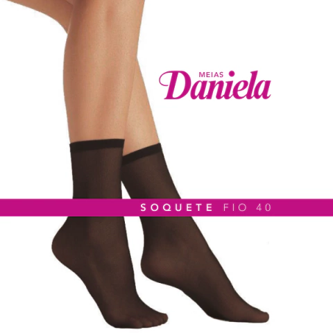 Soquete Fio 40 - Meias Daniela