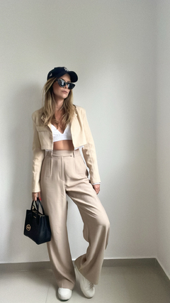 Blazer Cropped Alfaiataria