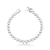 Pulseira Riviera Heart Ródio / Cristais