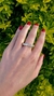 Anel Design Coração Cravejado Ouro 18K - comprar online