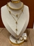 Colar Gravata Longo Bolas Ouro 18K - comprar online