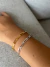 Pulseira Elos Cartier Ouro18k e Ródio