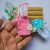 50 Lembrancinha Chá de Bebê Ursinho+ coração
