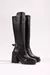 Bota caña alta Cuero. BORIZA - tienda online